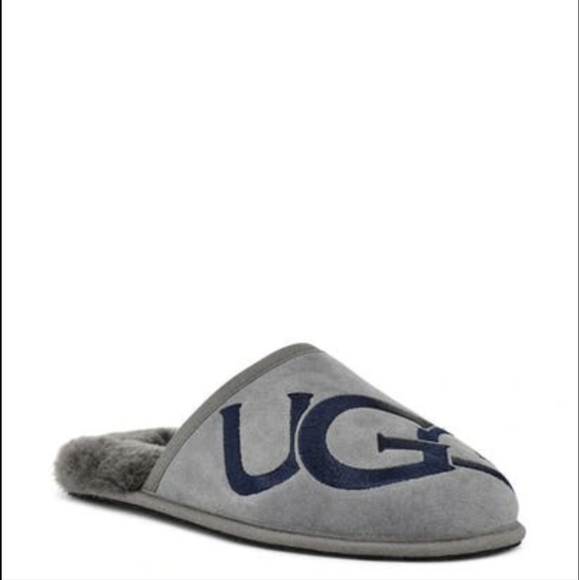 UGG Other - UGG Men's Scuff Slip-On Shearling Slippers Gray Size 9 Casual